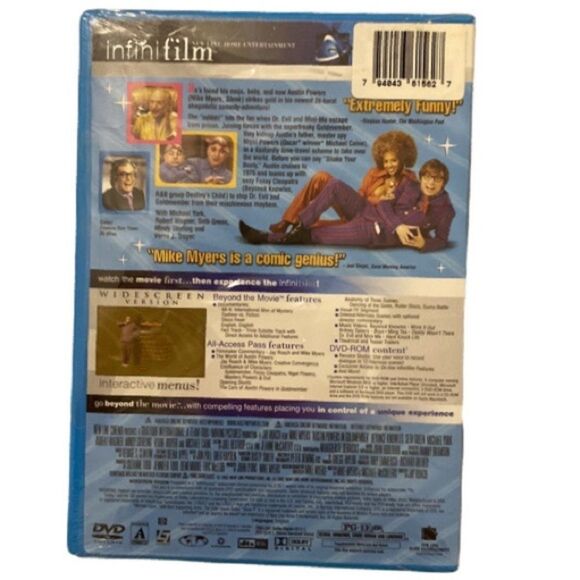 🍿3/$15 DVD Austin Powers Goldmember Mike Myers from Saturday Night Live Comedy - Picture 4 of 9